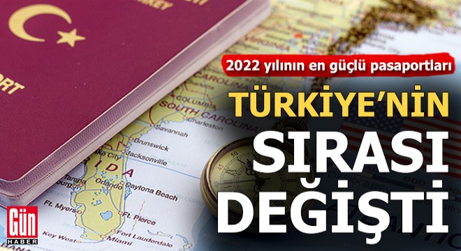 2022 nin en güçlü pasaportları listesinde Türkiye nin sırası değişti