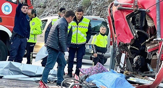 4 ay önce baba olan TIR şoförü, kazada öldü
