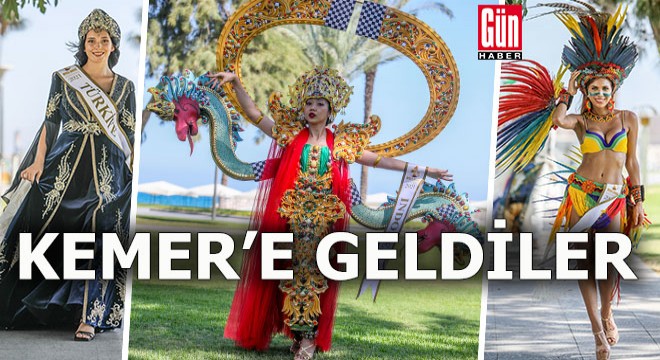 40 ülke güzeli, kraliçe olmak için Antalya da kampta