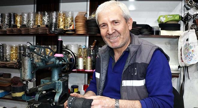 45 yıllık ayakkabı tamircisi Gürbüz: Meslekte yetişen yok