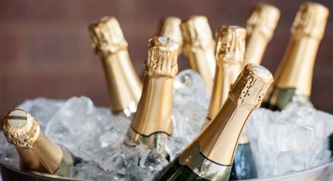 600 bin Euro luk şampanya soygunu önlendi