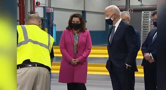 ABD Başkanı Biden dan Pfizer ın aşı fabrikasına ziyaret