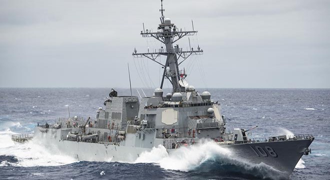 ABD ile Çin arasında  gemi  gerilimi