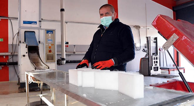 Alman aşısı, Maraş dondurması buzuyla taşınıyor