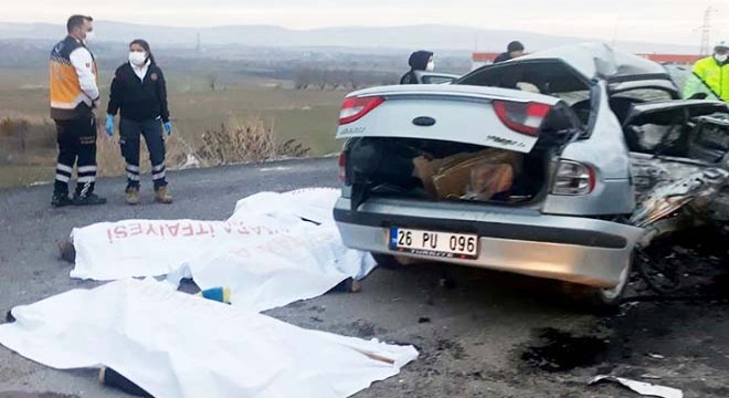 Ankara da cenaze yolunda kaza: 6 ölü, 3 yaralı