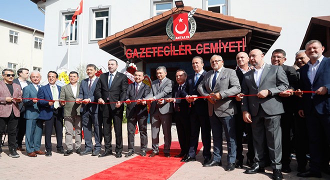 Antalya Basın Galerisi hizmete açıldı