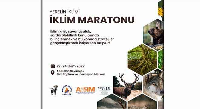 Antalya İklim Maratonu başlıyor