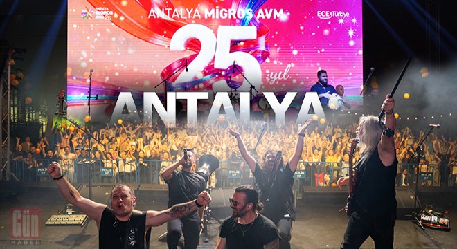 Antalya Migros 25 yaşında
