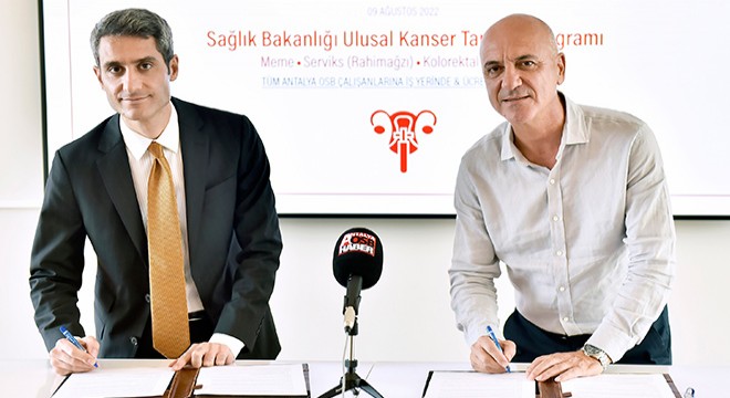 Antalya OSB çalışanlarına kanser taraması