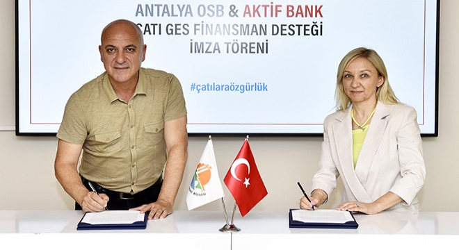 Antalya OSB sanayicilerine özel GES desteği