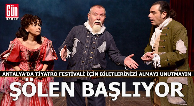 Antalya Uluslararası Tiyatro Festivali başlıyor