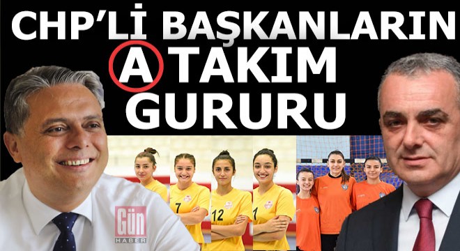 Antalya’da CHP’li iki başkanın kızları milli takımda…