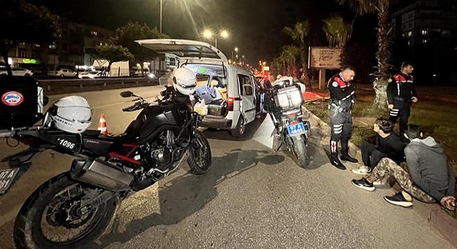 Antalya'da 'Dur' ihtarına uymayan sürücüye büyük ceza