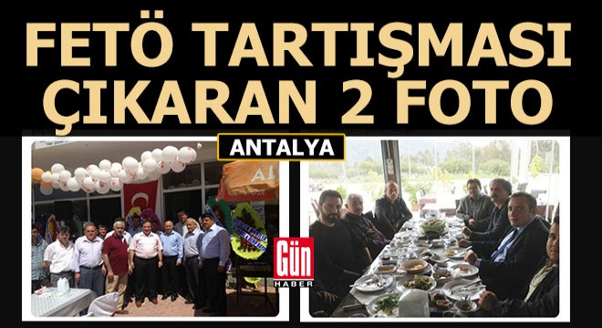 Antalya da çekilen bu iki fotoğraf üzerine FETÖ tartışması