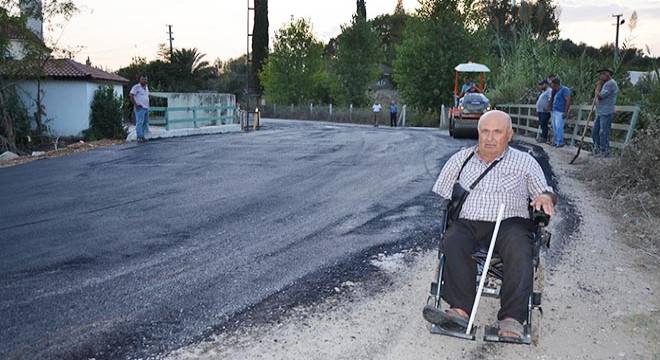 Antalya da engellinin talebi üzerine köprü genişletildi