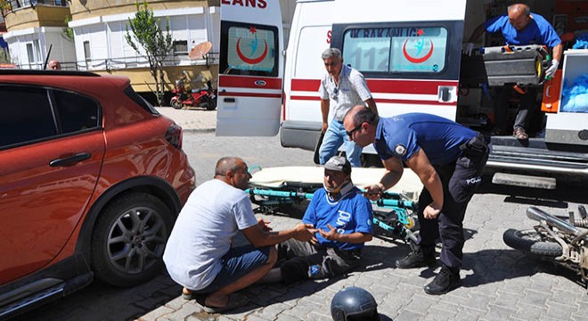 Antalya da kaza: 1 yaralı