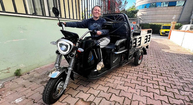 Antalya da motosiklet çalınmıştı, yenisi hediye edildi
