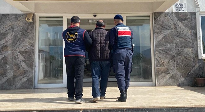 Antalya da orman içindeki prefabrik evde yakalandı