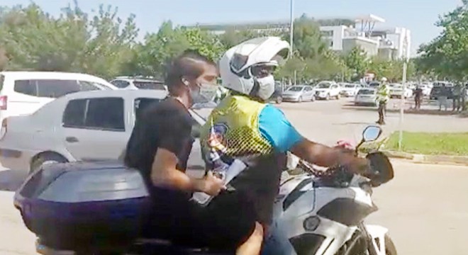Antalya da polislerden alkışlanacak hareket