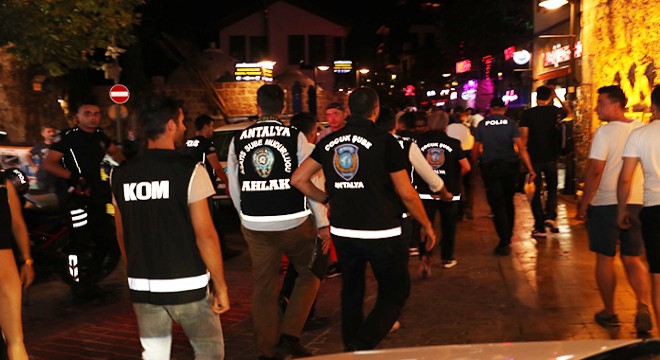 Antalya da polisten huzur uygulaması