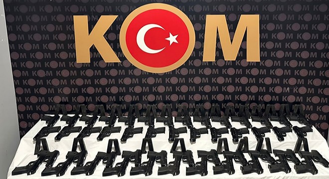 Antalya da silah ticaretine 2 tutuklama