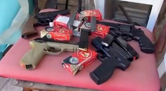 Antalya da silah ticareti yapan 6 kişi yakalandı