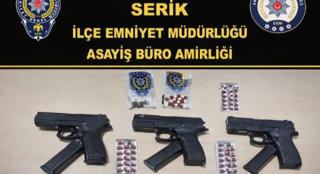 Antalya'da silahla ateş açan 7 kişi tutuklandı