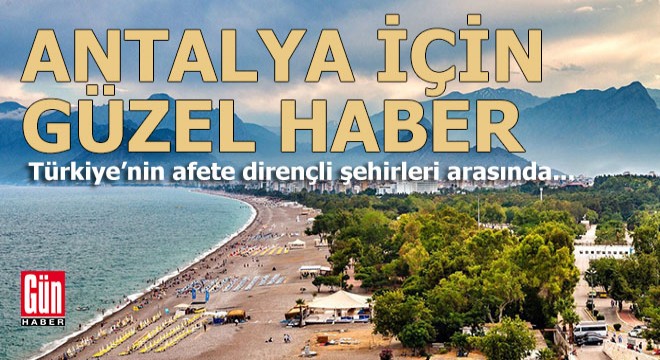 Antalya için güzel haber