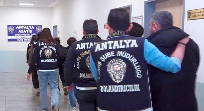 Antalya merkezli dolandırıcılık operasyonu: 3 tutuklu