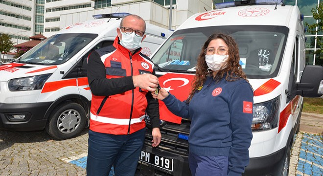 Antalya ya 5 ambulans daha tahsis edildi