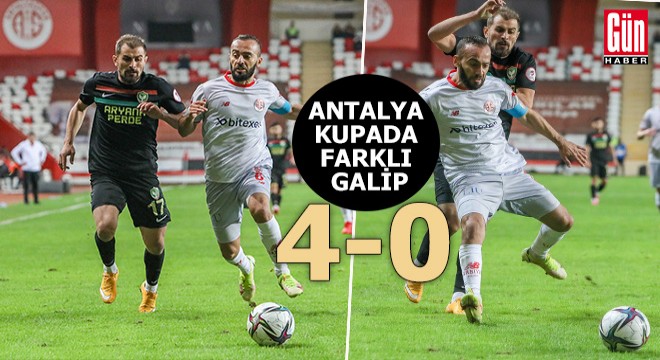 Antalyaspor - Amed Sportif Faaliyetler: 4-0