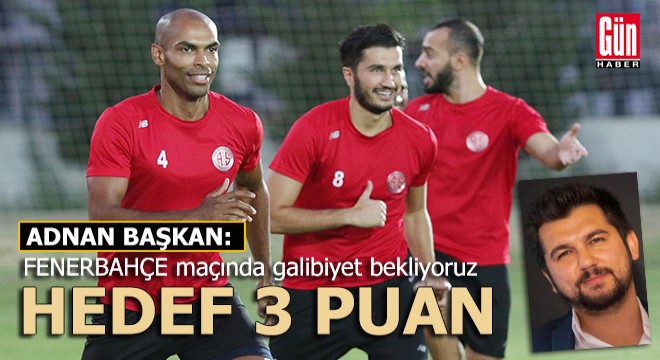 Antalyaspor, Fenerbahçe den 3 puan almak istiyor