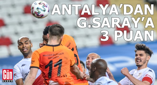 Antalyaspor - Galatasaray: 0-1
