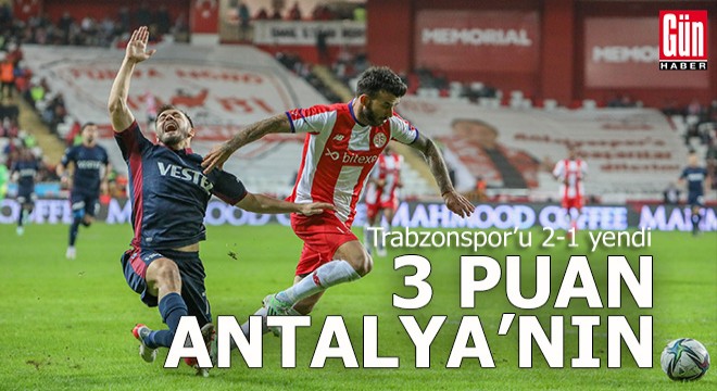 Antalyaspor - Trabzonspor: 2-1