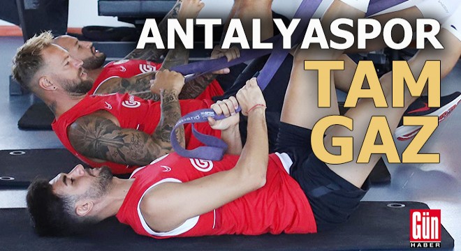 Antalyaspor da hazırlıklar tam gaz sürüyor
