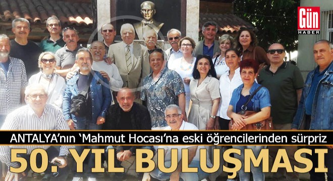 Atatürk Ortaokulu mezunlarının 50. Yıl buluşması