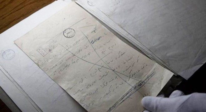Atatürk ün el yazısı ile hatıra ve notları