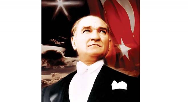 Atatürklü Türk Bayrağı
