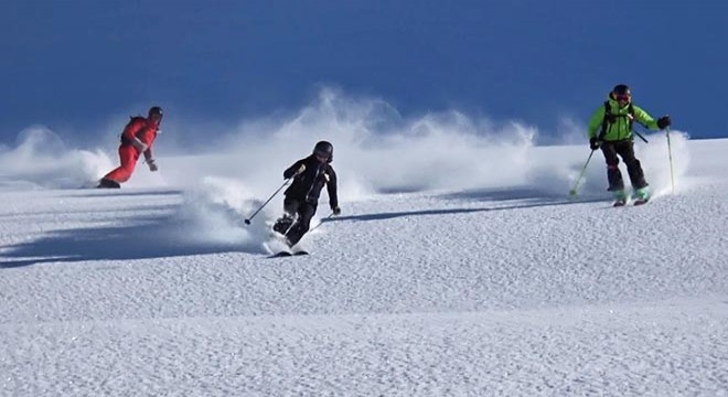 Avrupalı kayakçılar, Kaçkarlarda