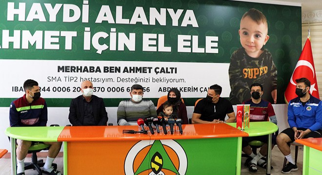 Aytemiz Alanyaspor, minik Ahmet için kampanya başlattı