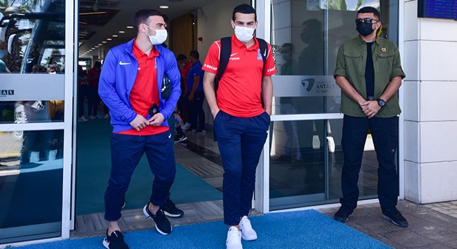 Azerbaycan Milli Takımı, hazırlık maçı için Antalya da