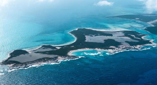 Bahamalar daki tropik ada 19.5 milyon dolara satışa çıktı
