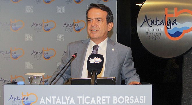 Başkan Çandır dan Antalya da ekonomi değerlendirmesi