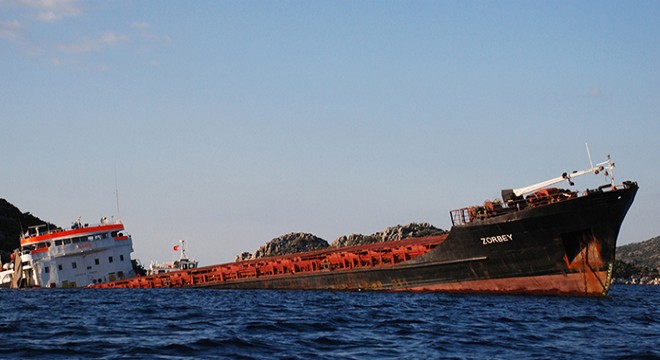 Batık gemide 1200 ton demir ekonomiye kazandırılacak