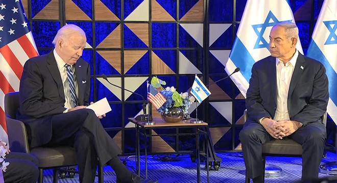 Biden-Netanyahu görüşmesi başladı