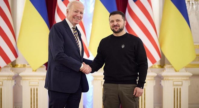 Biden’dan sürpriz Ukrayna ziyareti