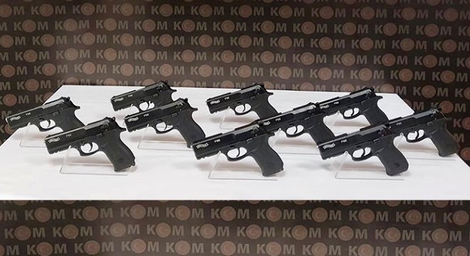 Bir evde 10 tabanca