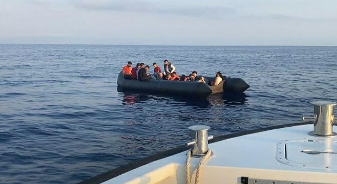Bodrum açıklarında 42 kaçak göçmen kurtarıldı