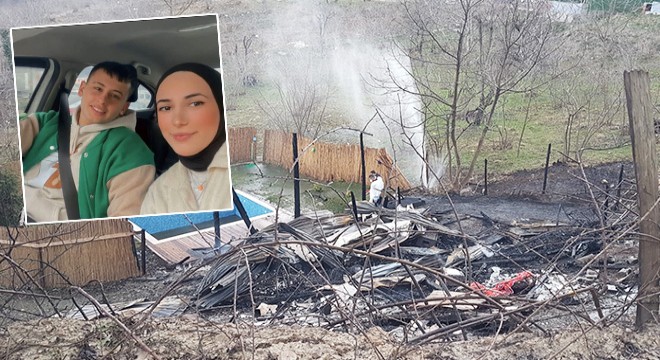 Bungalov yangını: İki genç hayatını kaybetti
