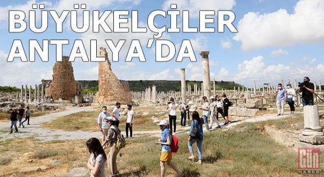 Büyükelçiler Antalya da;  Turizm için Güvenlik  mesajı